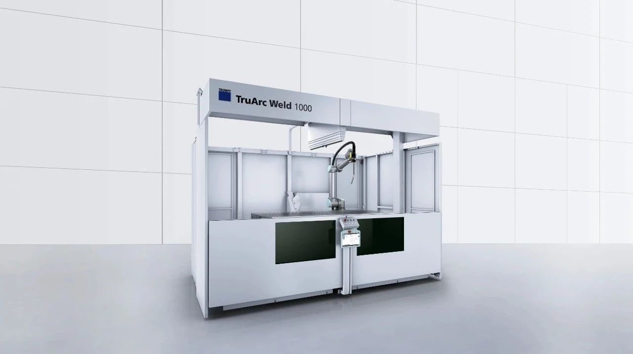 優傲機器人自動焊接工作站